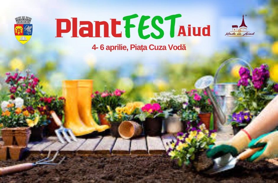 PlantFEST Aiud - primul târg dedicat producătorilor de pomi fructiferi, arbuști, flori și material săditor.